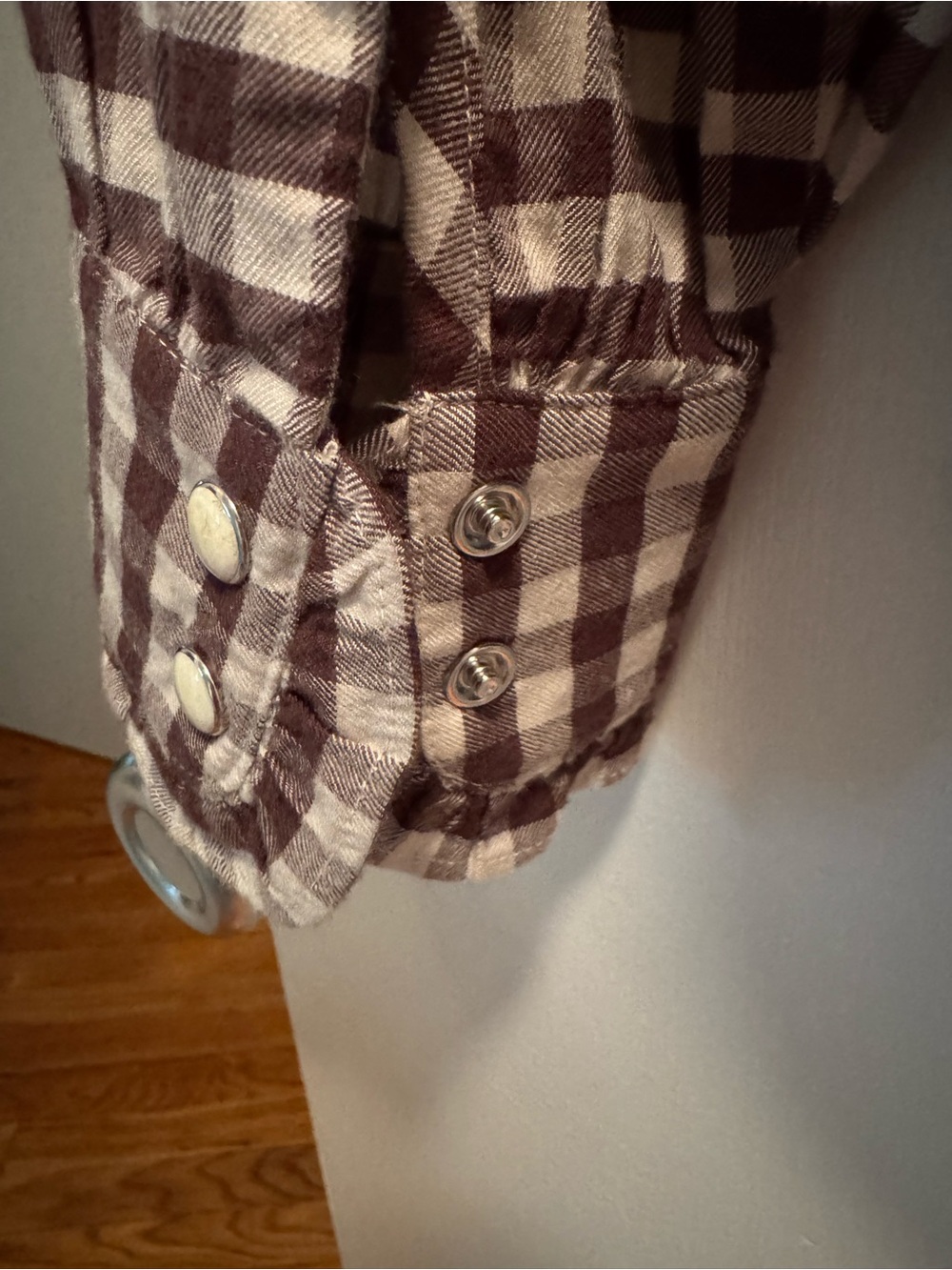 Rails Gingham Ruffle Shirt - Picture 5 of 7